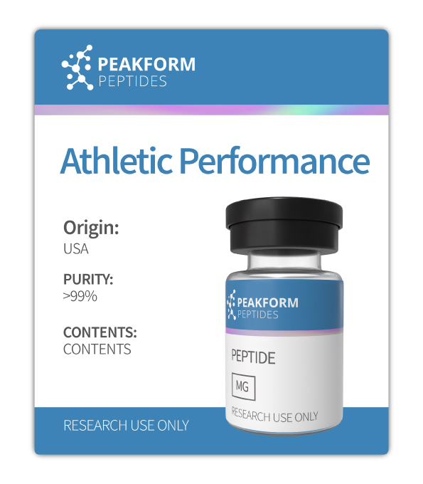 PeakForm Peptide Goals - Athletic Performance