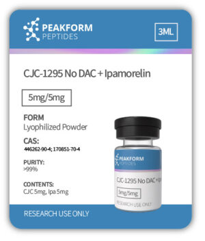 PeakForm-Peptides-Product-CJC-1295-No-DAC-Ipamorelin-5mg-5mg
