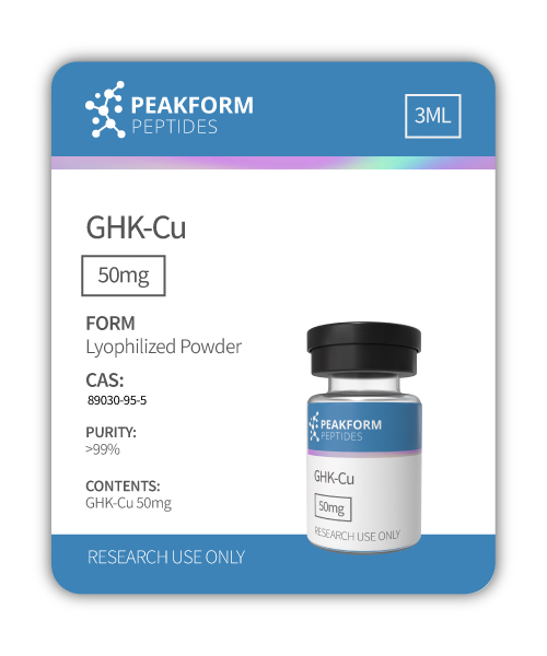 PeakForm-Peptides-Product-GHK-Cu-50mg
