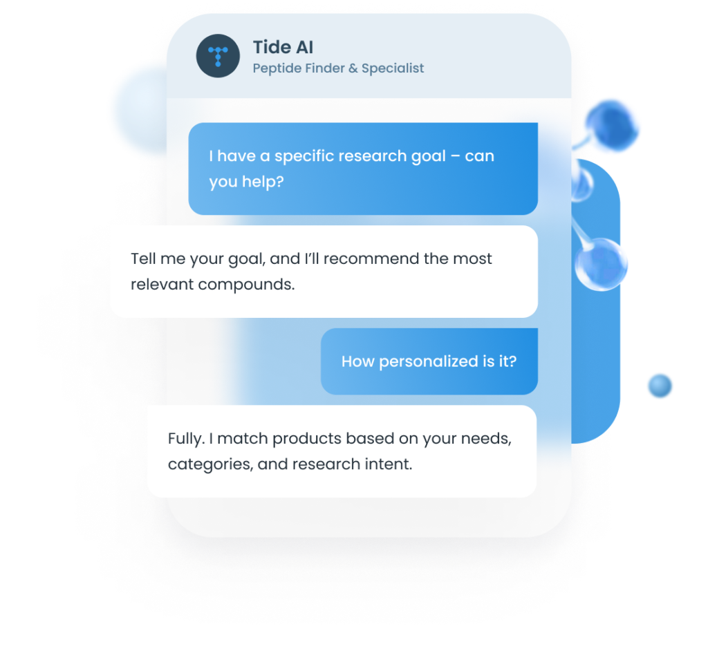 Tide Understands Research Goals & Provides Recommendations